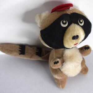 Vintage Dream Pets Dakin Japan Stuffed Raccoon Bandido Racoon!